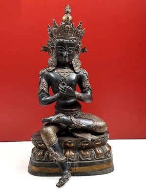 彌勒菩薩坐像  | 青銅 | 印度 | 22寸