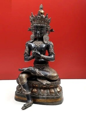 彌勒菩薩坐像 | 青銅 | 印度 | 22寸