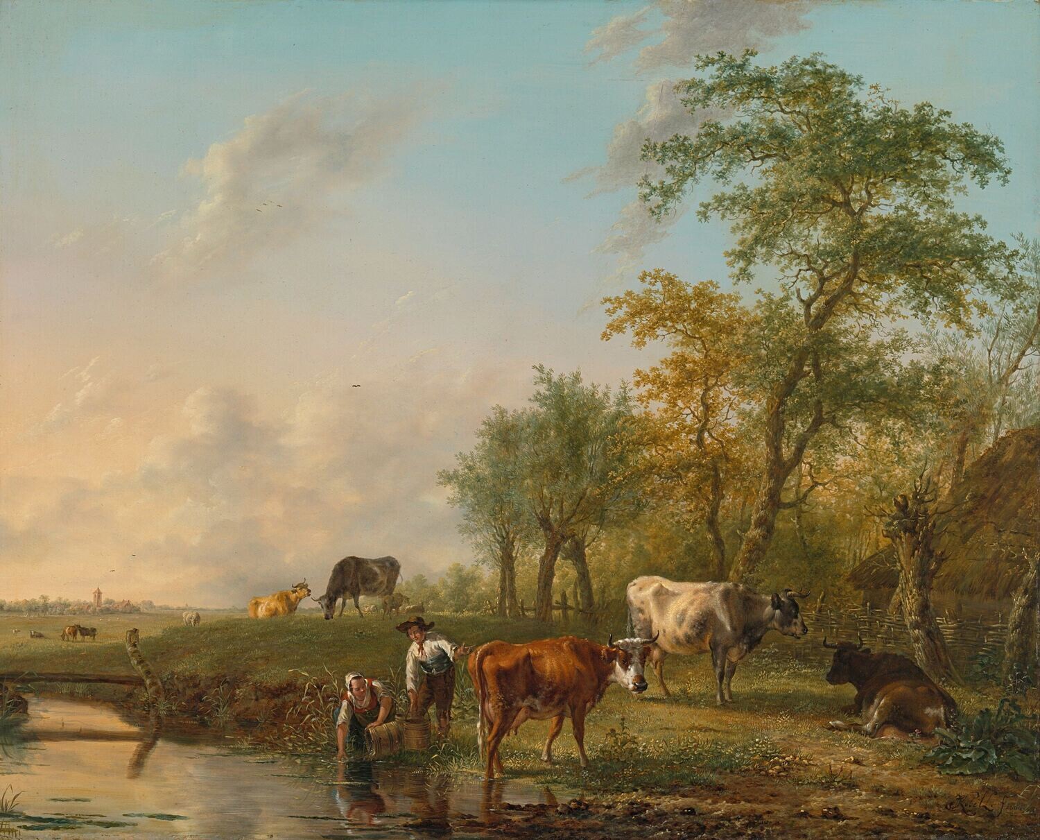 Schilderij landschap
