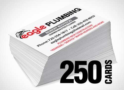 250 Business Cards (two sided)