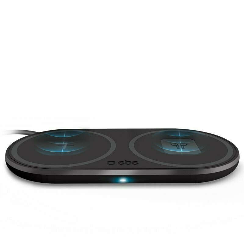 Base wireless 10W+10W