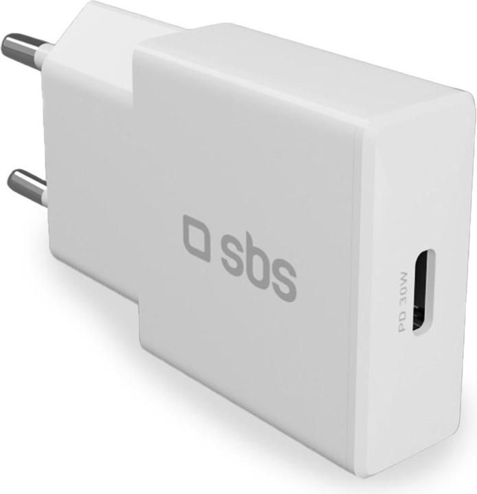 SBS Extra Slim GaN Charger 30W