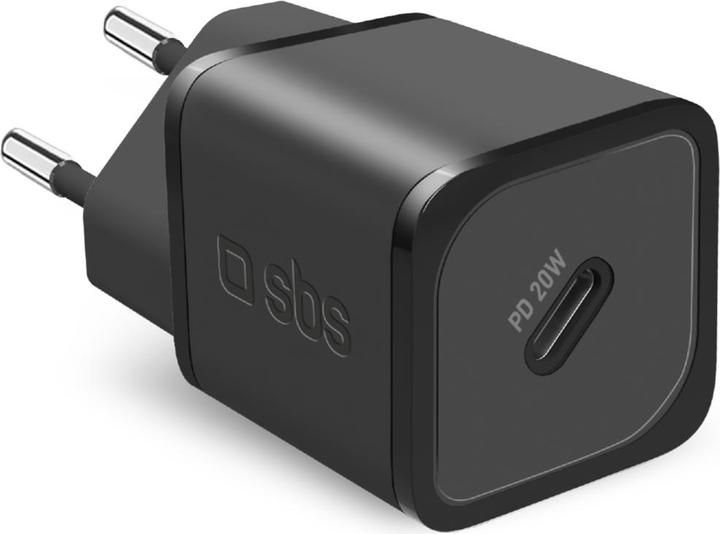 SBS NanoTube Charger 20W, Nero