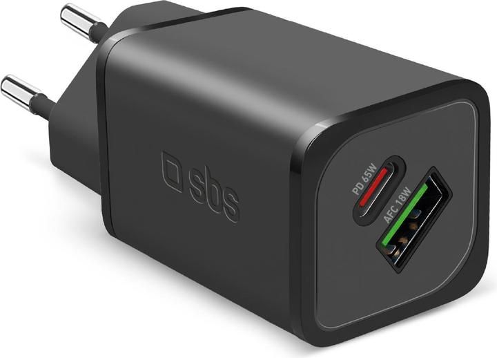 SBS NanoTube Charger 65W Nero