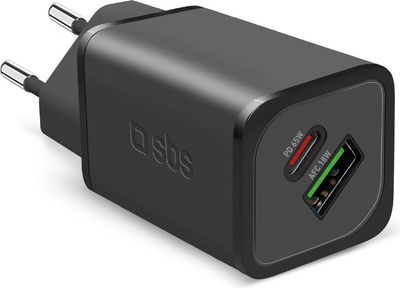 SBS NanoTube Charger 65W Nero SBS NanoTube Charger 65W Nero
