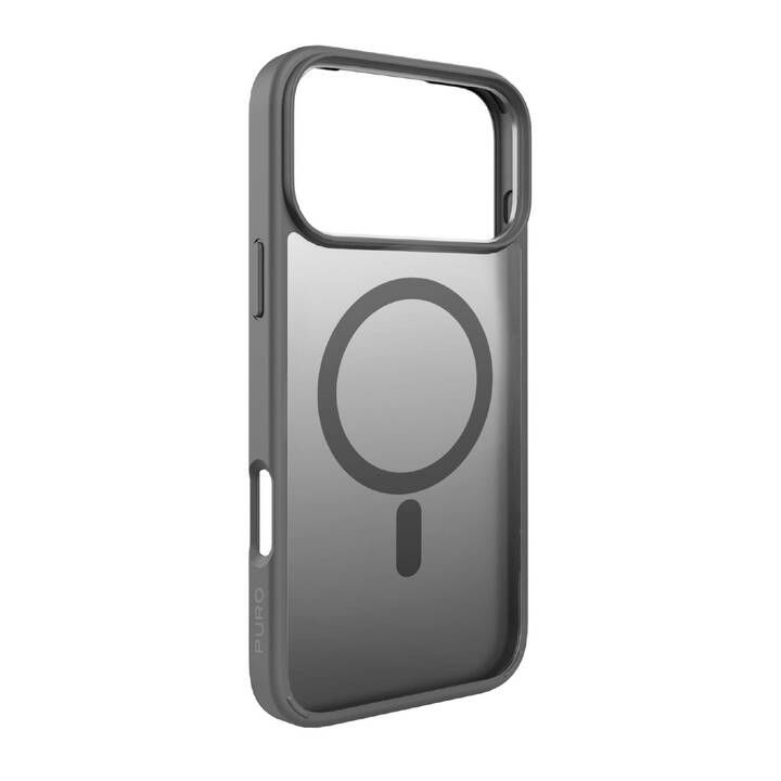 Puro Cover per iPhone 17 Pro Max, Transparente Grigio