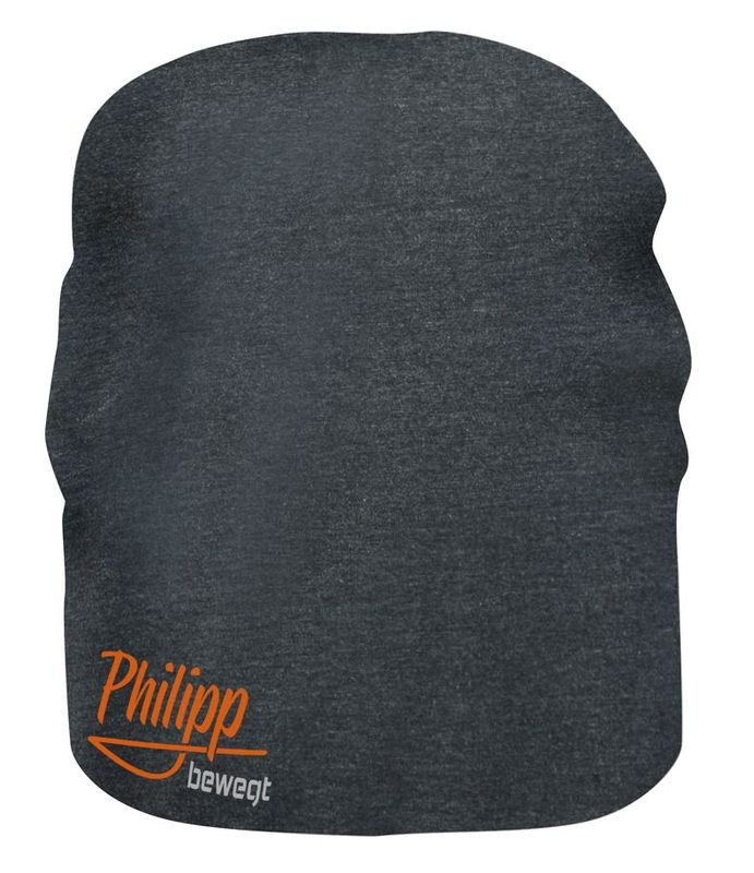 Haube Beanie anthrazit