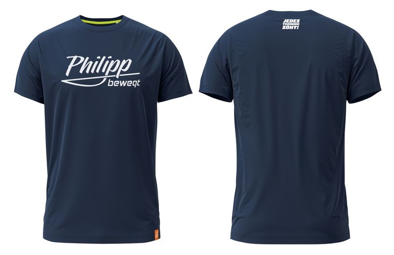 T-Shirt Unisex "Funktionsshirt Philipp bewegt"