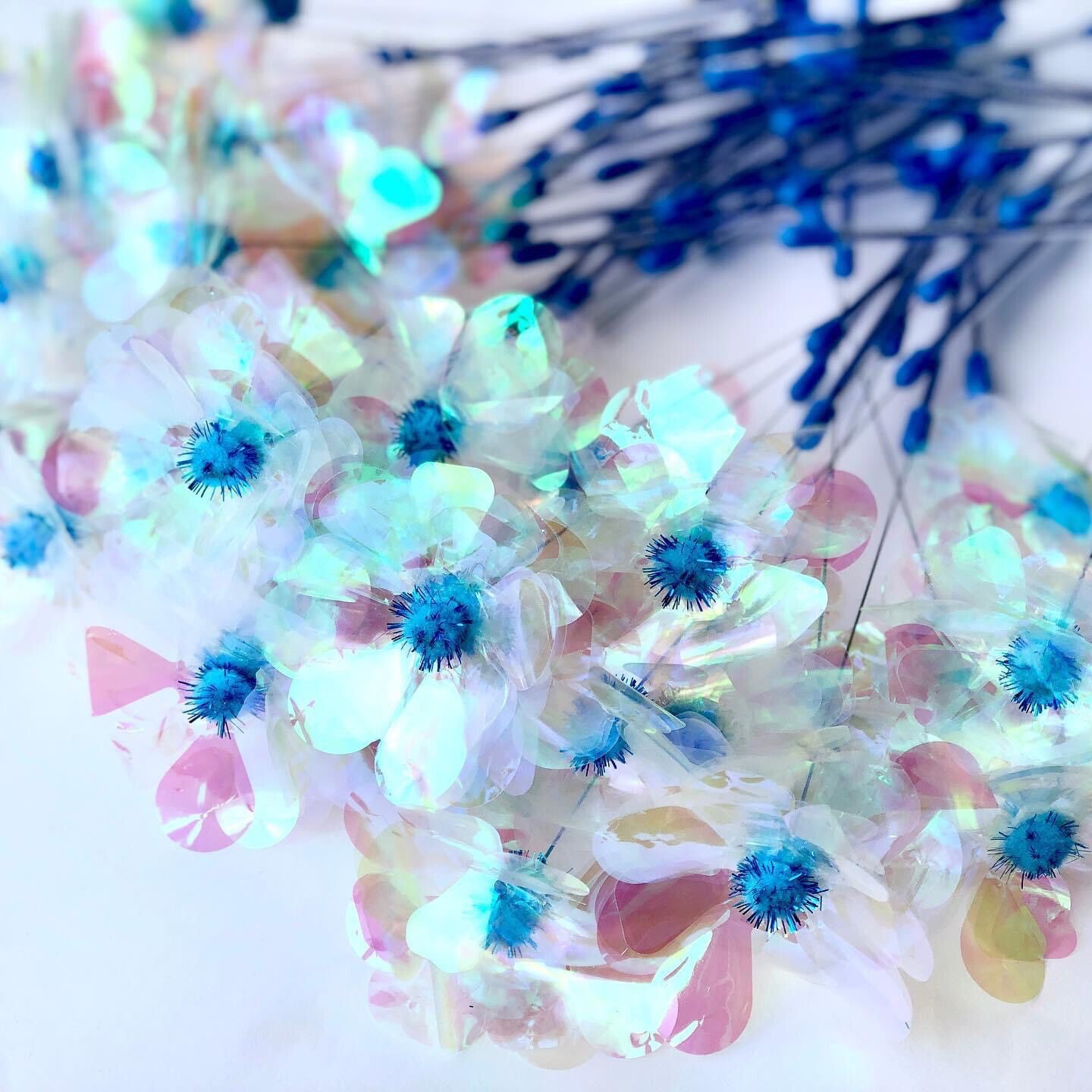 Modell Flatterblume