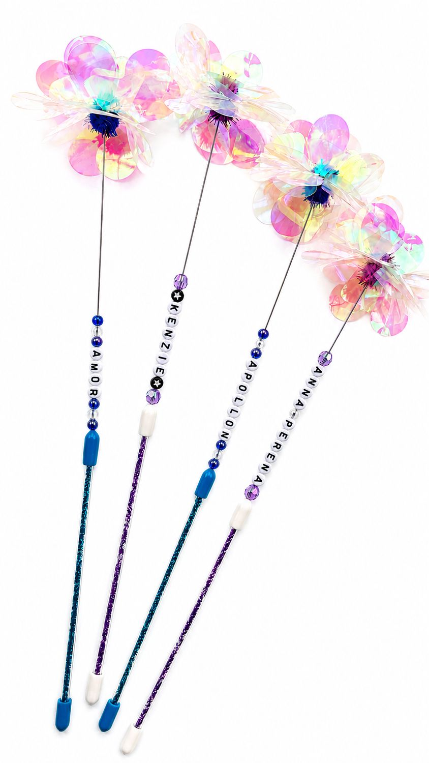 🌸FLATTERBLUME mit Wunschname🌸