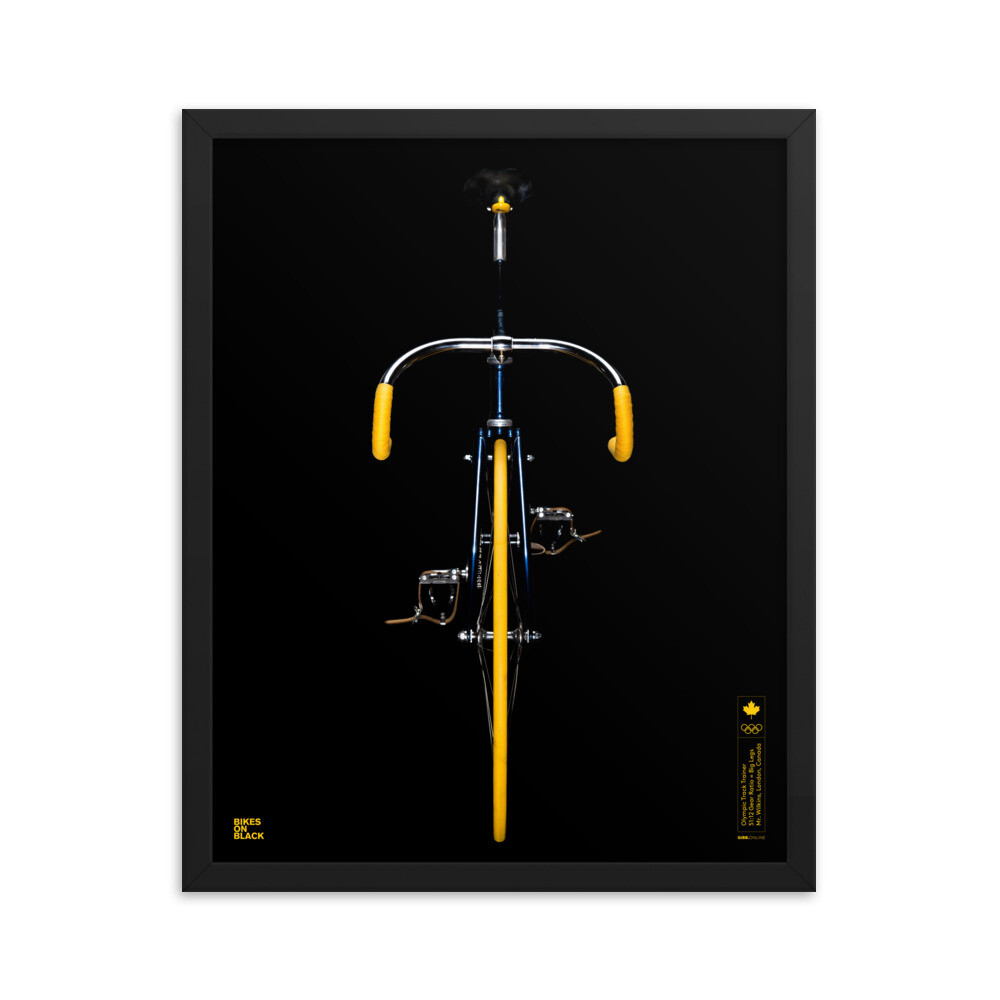 Framed Olympic Track Trainer v02 - 16x20