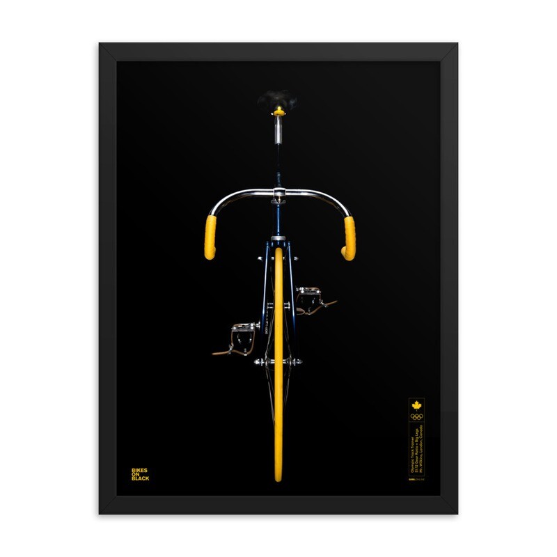 Framed Olympic Track Trainer v02 - 18x24