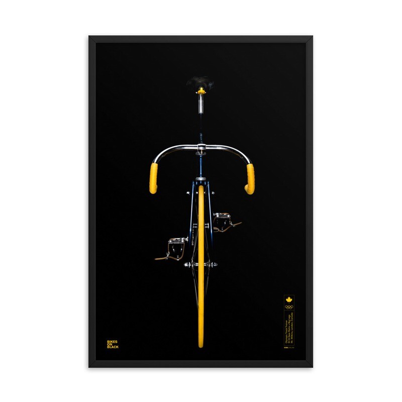 Framed Olympic Track Trainer v02 - 24x36