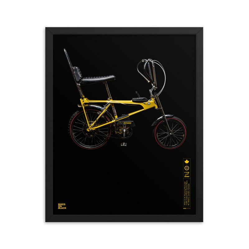 Framed C.C.M. Mustang Marauder - 16x20