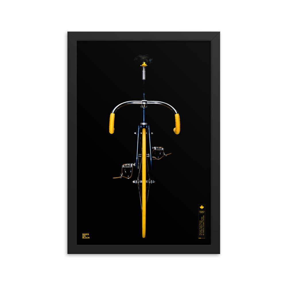 Framed Olympic Track Trainer v02 - 12x18