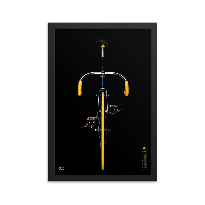 Framed Olympic Track Trainer v02 - 12x18