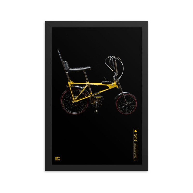 Framed C.C.M. Mustang Marauder - 12x18