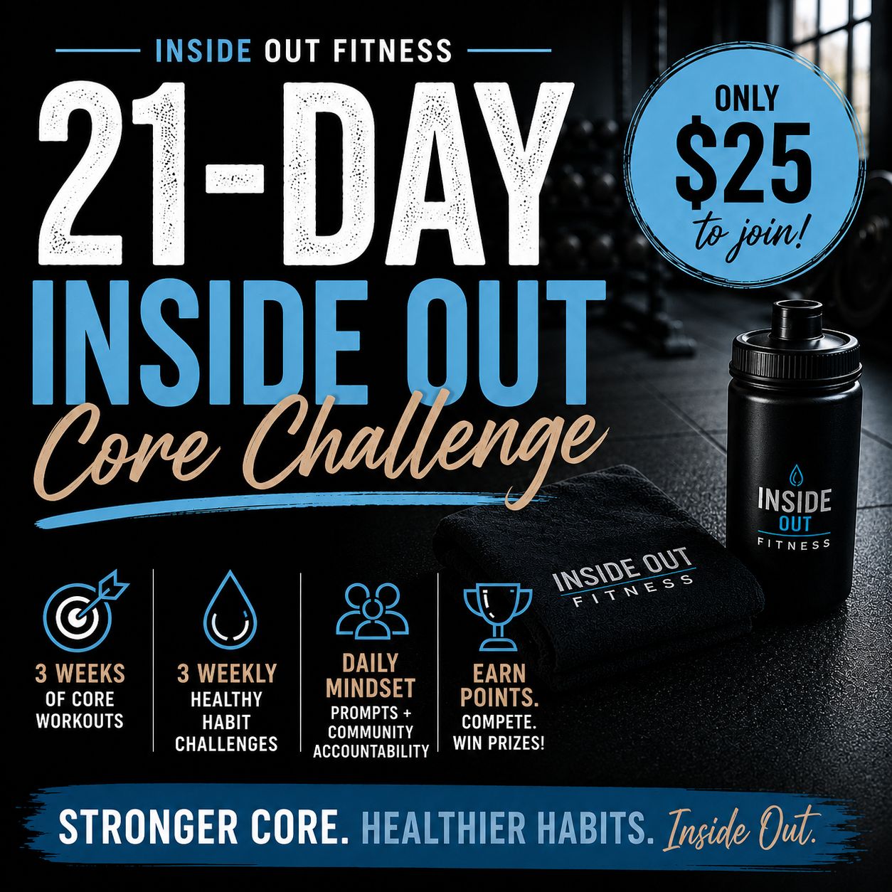 Inside-Out 21 Day Core Strength Challenge Inside-Out 21 Day Core Strength Challenge