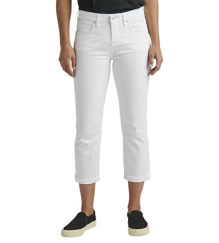 White Crop Pants