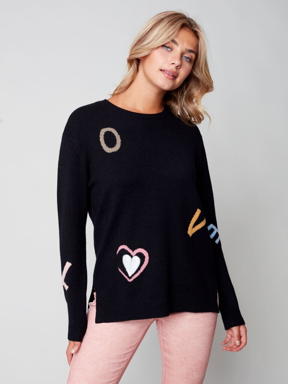 LOVE sweater by Charlie B