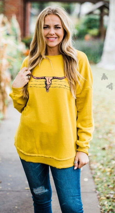 Longhorn Lightweight Sweatshirt