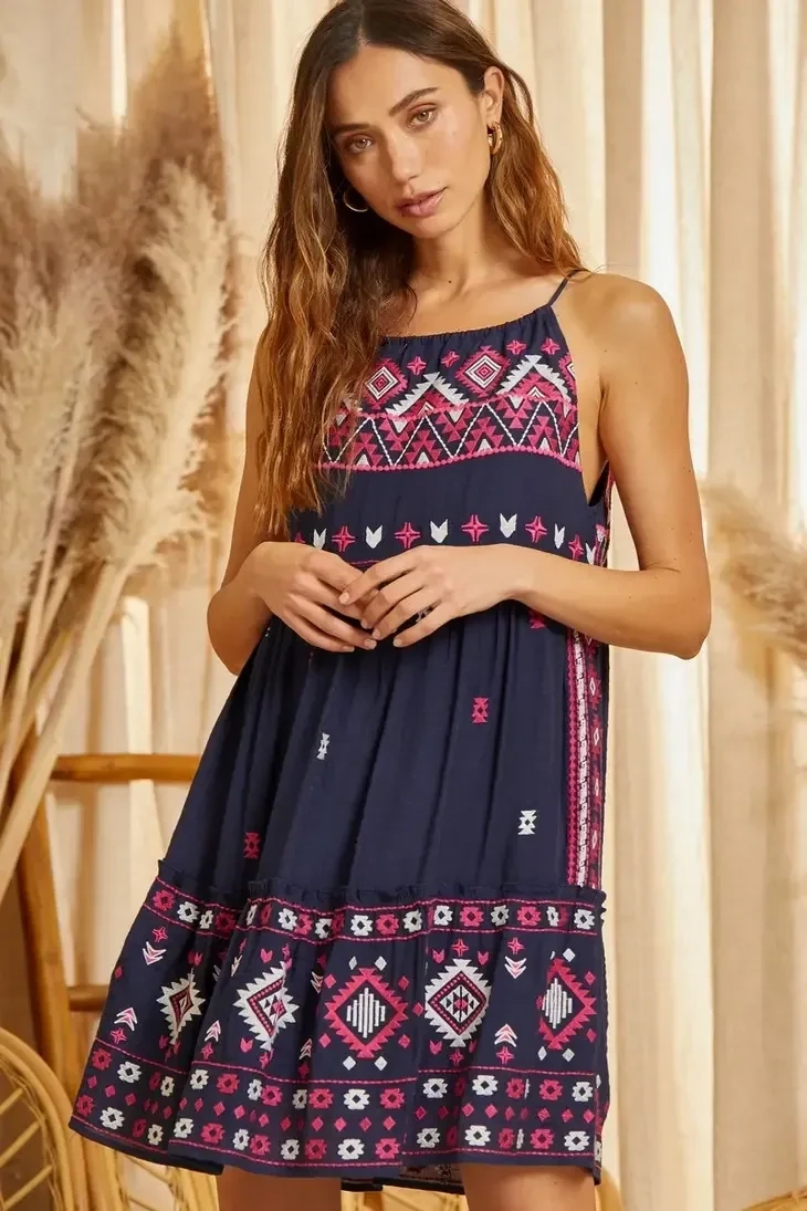 ​Navy Sundress
