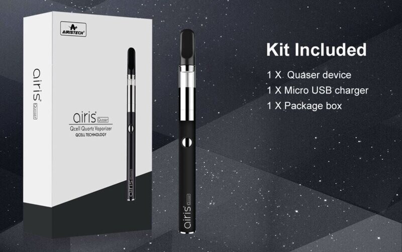 Airis Quaser Wax Vaporizer Kit (Black)