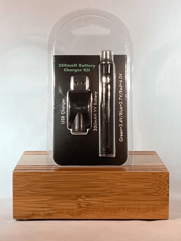 350mAH Battery Charger Kit - Black 