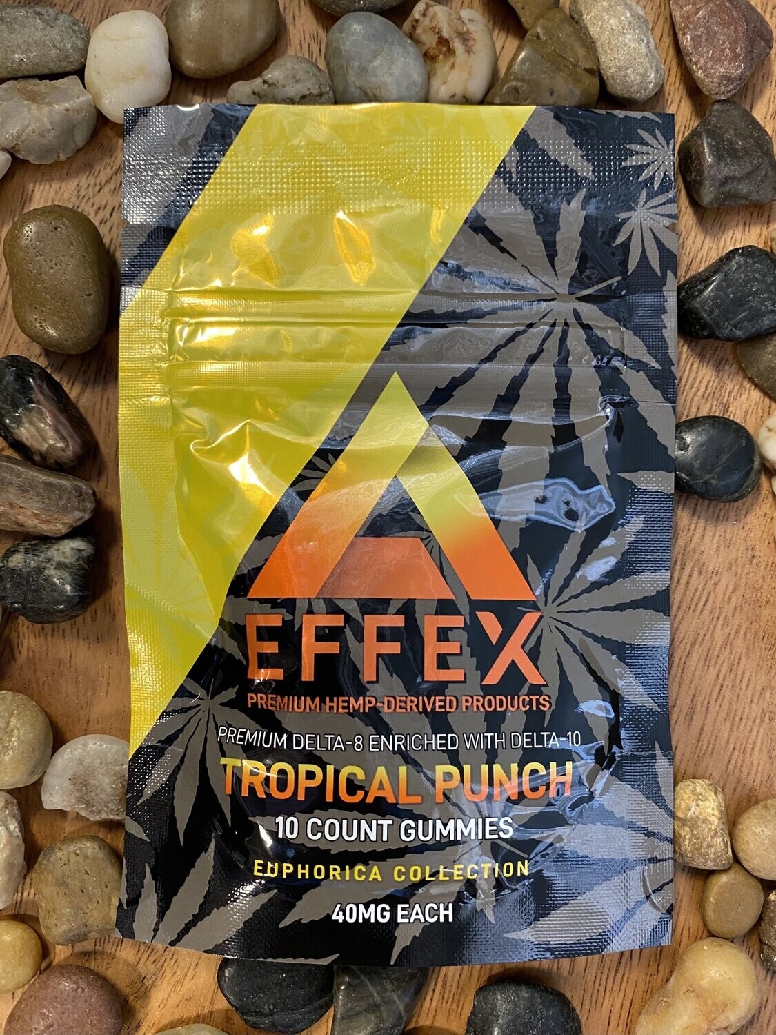 Delta Effex Gummies-Tropical Punch flavor 400mg 10pcs