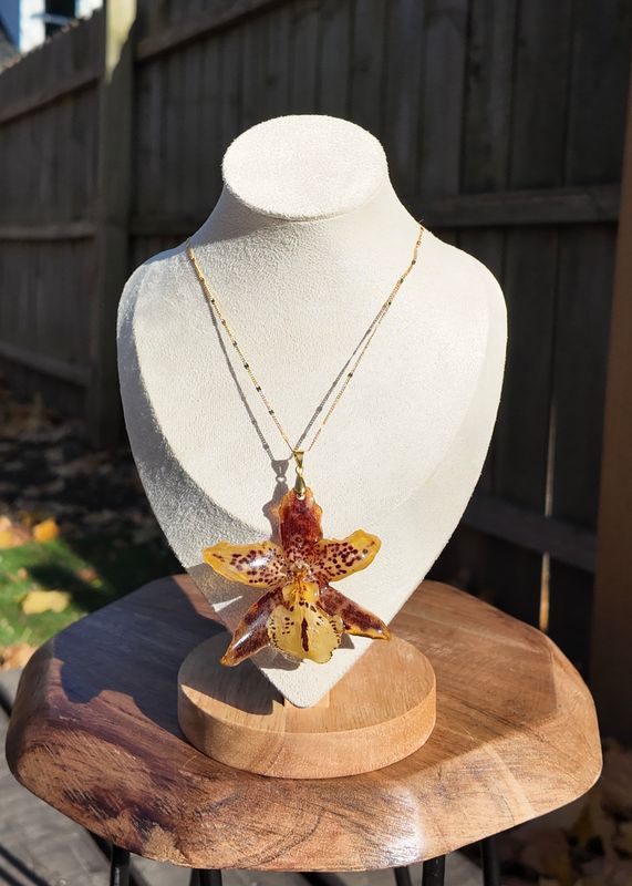 Wild Orchid Necklace