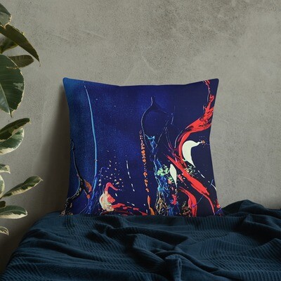 BLU RODS THROW PILLOWS