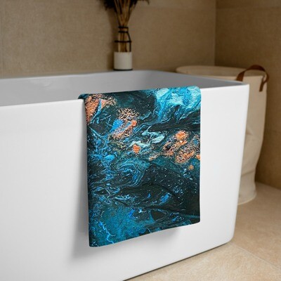 OCEANIC PLUSH BEACH TOWEL OCEANIC PLUSH BEACH TOWEL