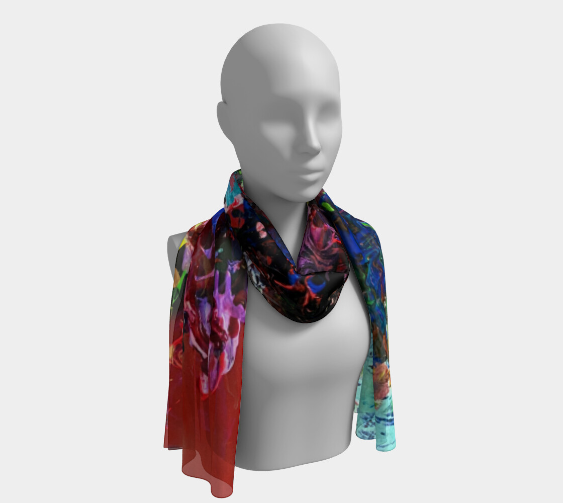 CHIMERA SILK SCARF
