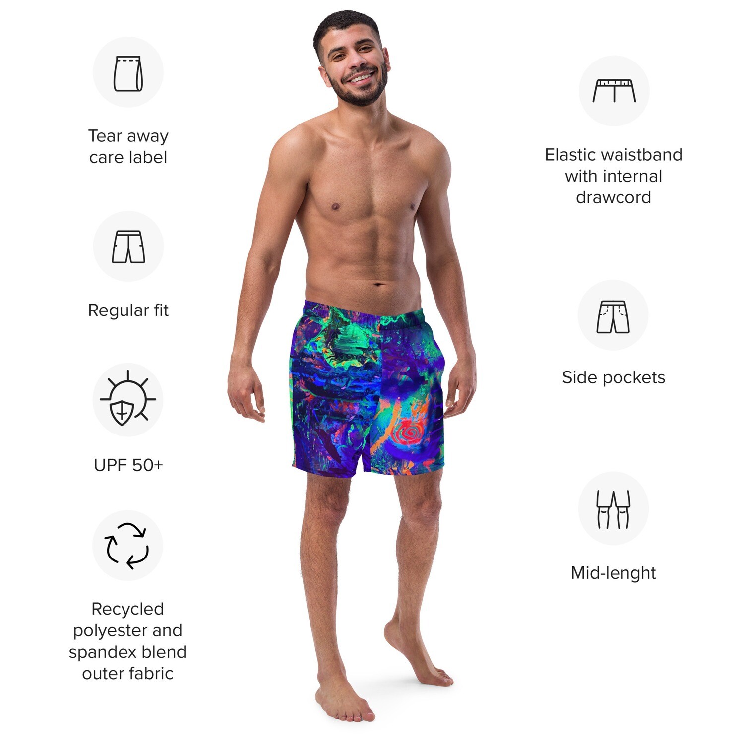 Spencer Men's swim trunks