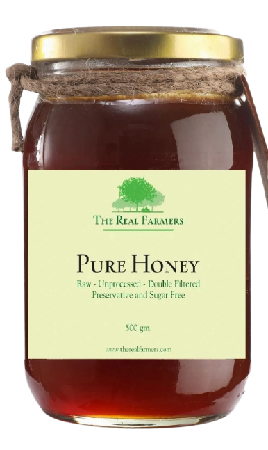 The Real Farmers Raw Mountain Honey