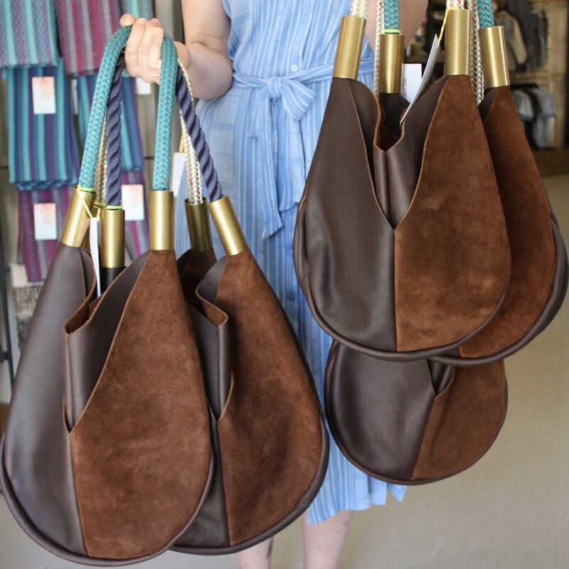 Wild Wood Oyster Leather Bags