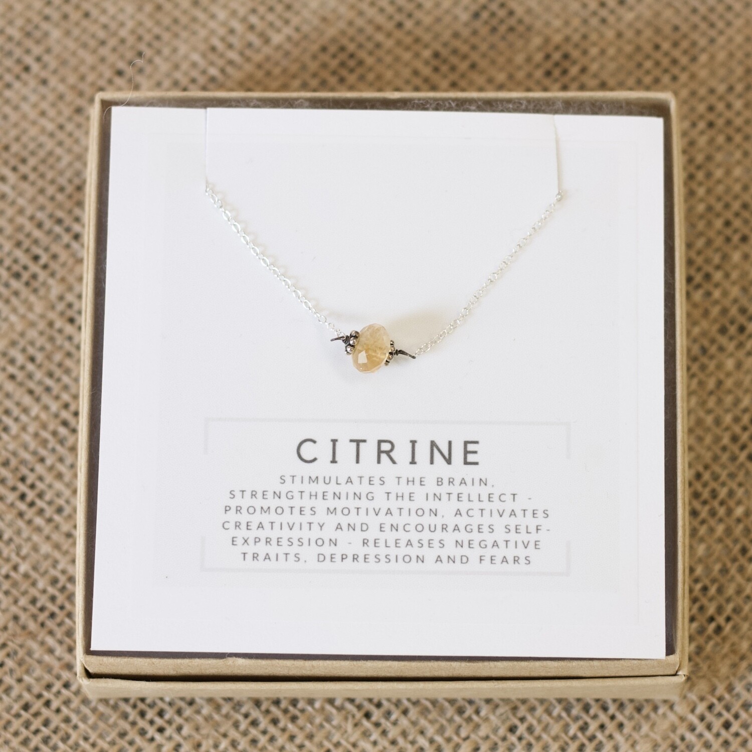 Martini Jewlery Natural Healing Gemstone Necklaces
