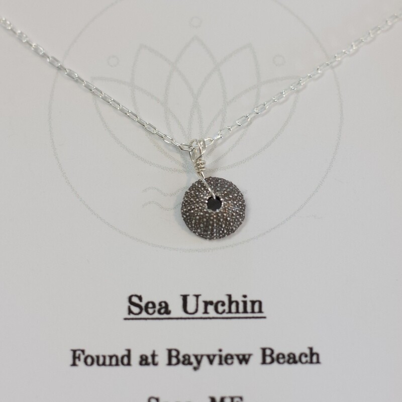 Maine Yoga Jewlery Sea Urchin Necklace - Tiny