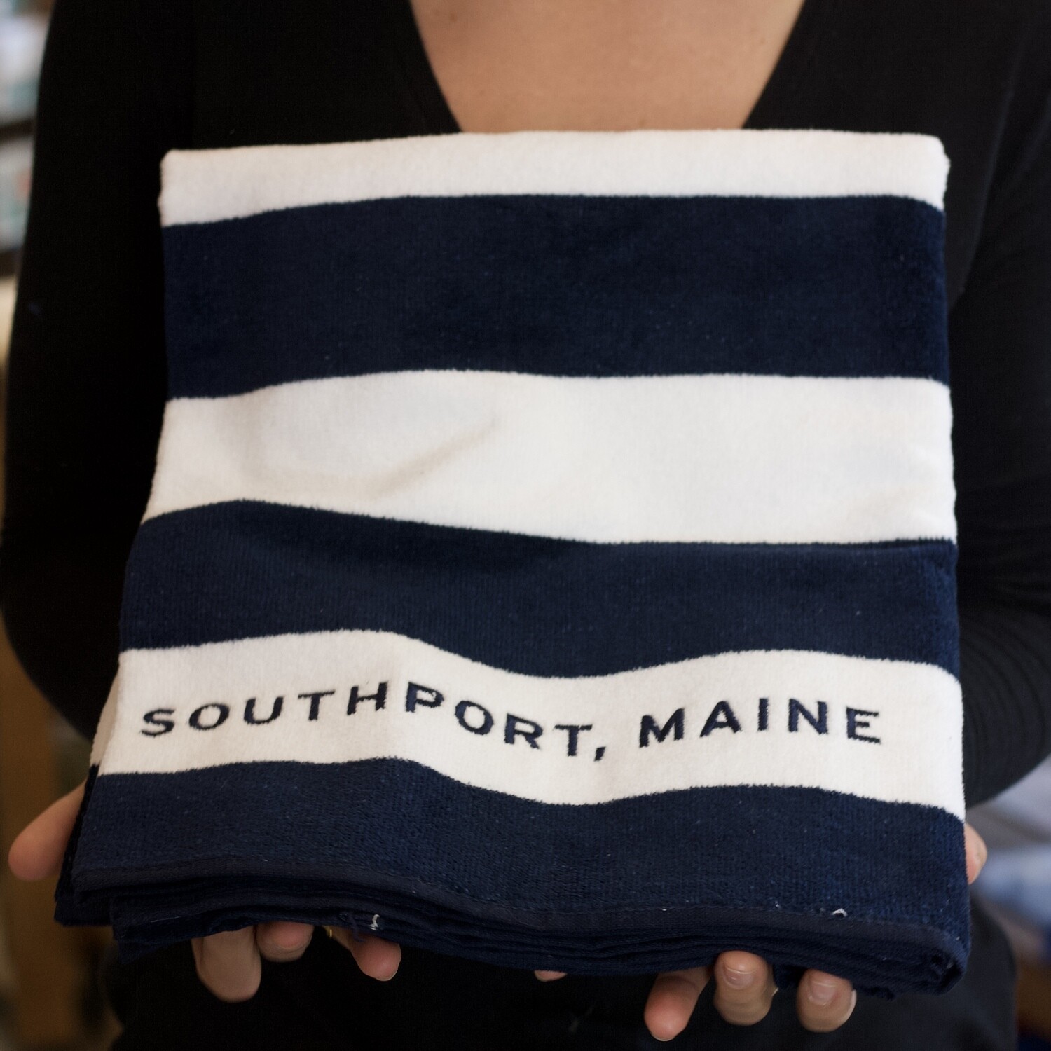 Striped SPT Beach Towel