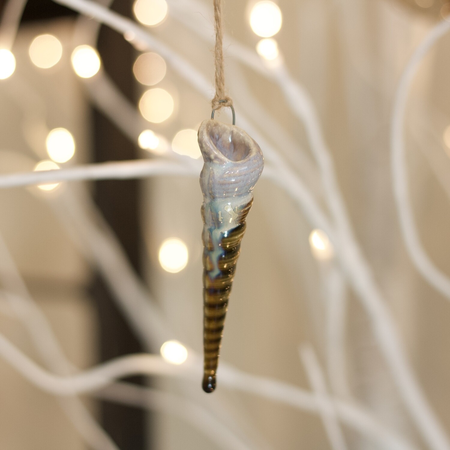 AE Ceramics Spiral Ornament