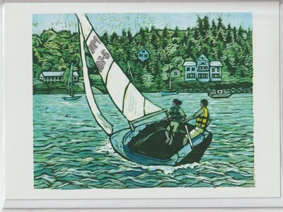 BlueButterfield Woodcut Greeting Cards