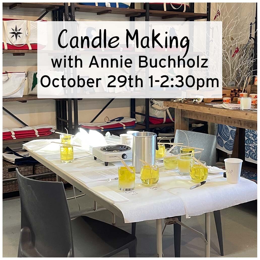 Candle Making Workshop Oct 29th