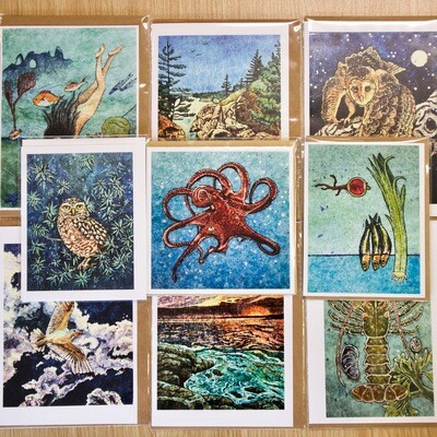 Jeanne Lally Notecards with Envelopes