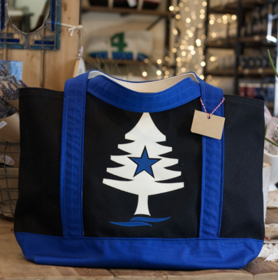 Rogue Life Royal Blue &amp; Black Tote Bag