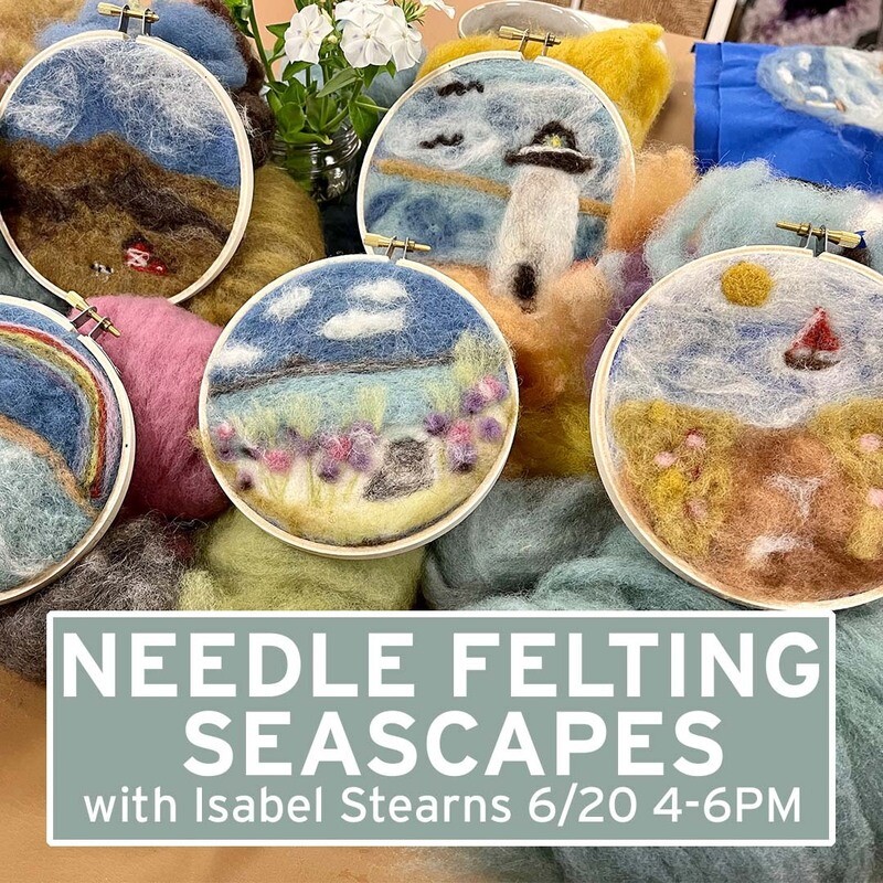 6/20 Needle Felting Seascapes