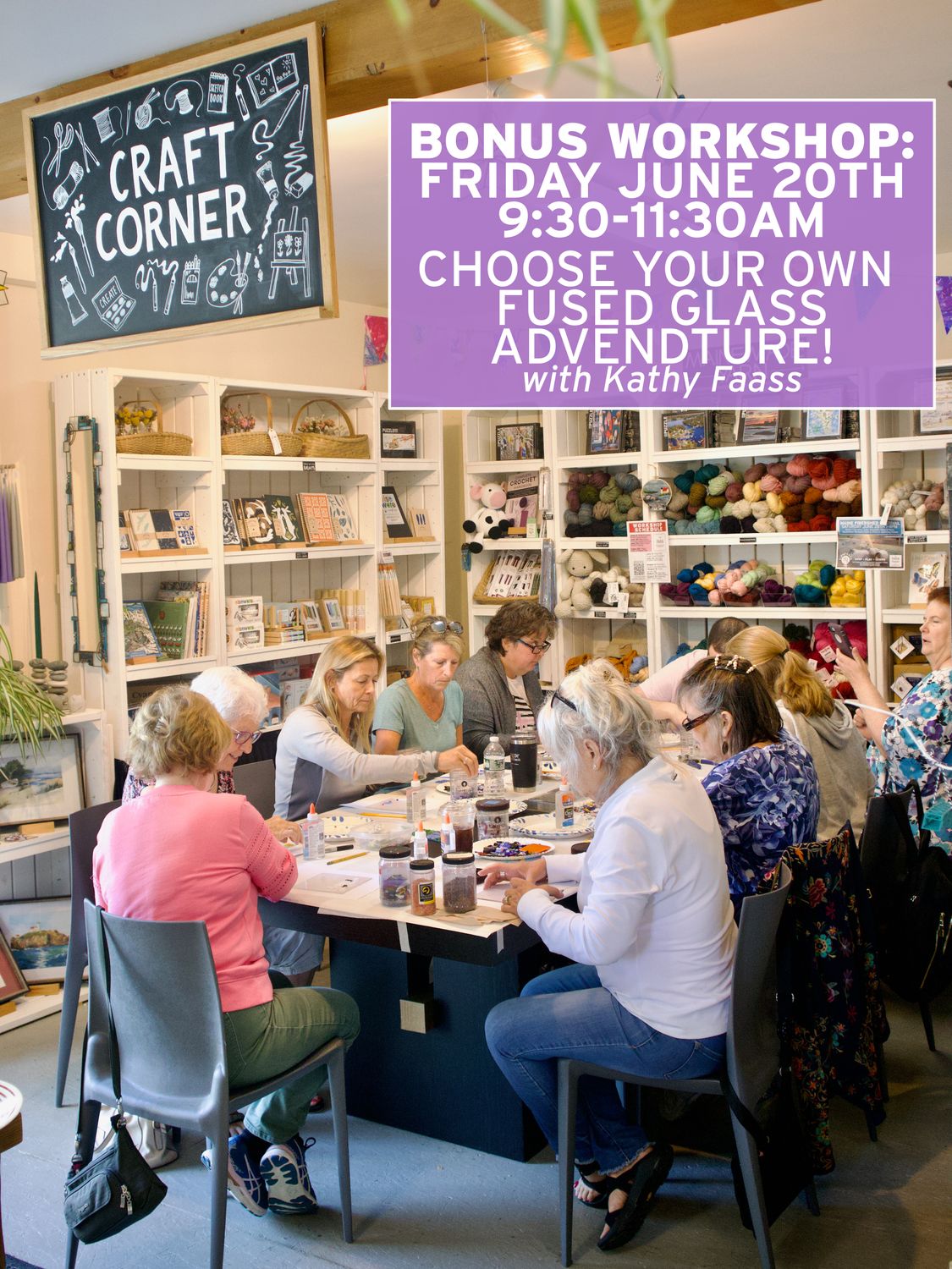 6/20 Fused Glass Workshop