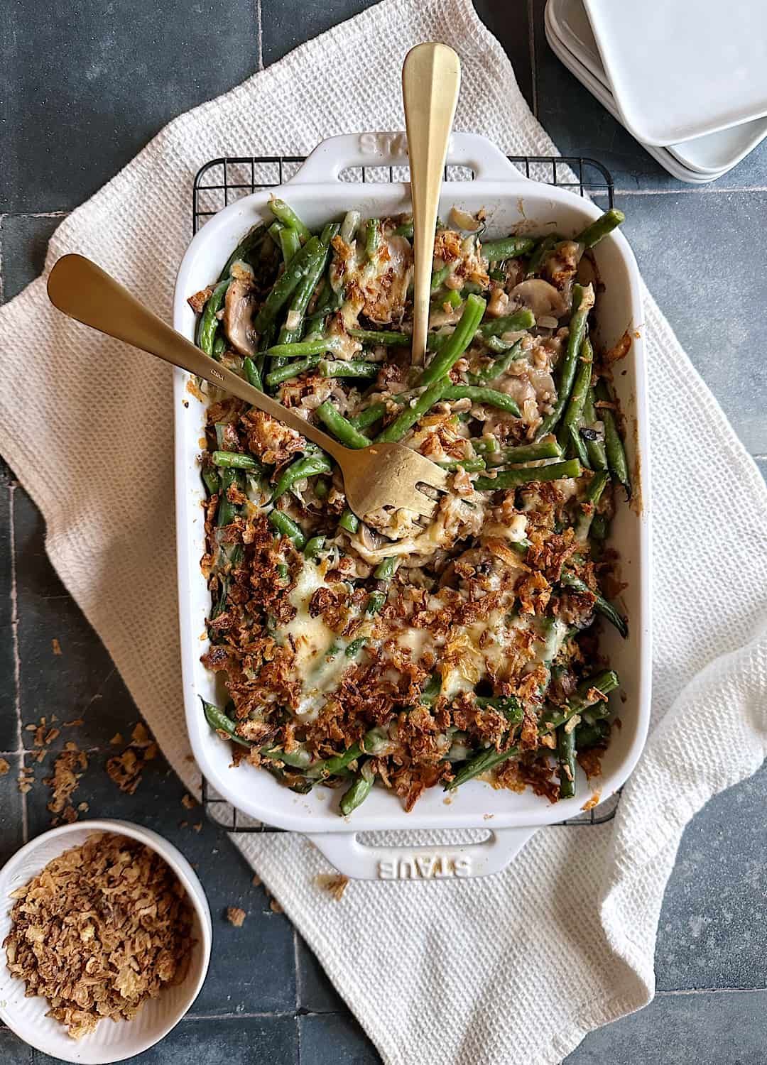 Fresh Green Bean Casserole