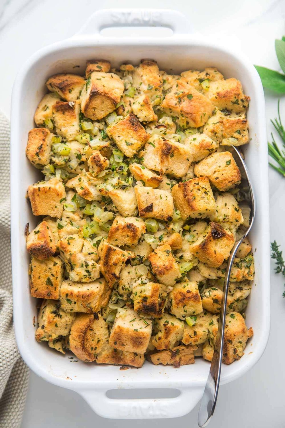 Traditional Sourdough Stuffing