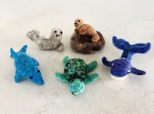 6/20/26 Felted Sea Critters Workshop