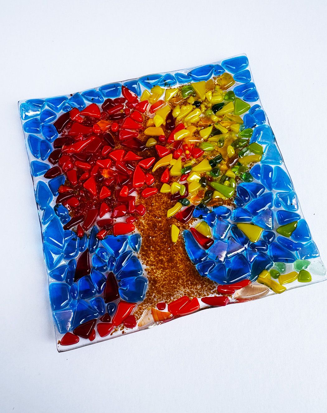 11.21.26 Fused Glass Workshop | Holiday Plate